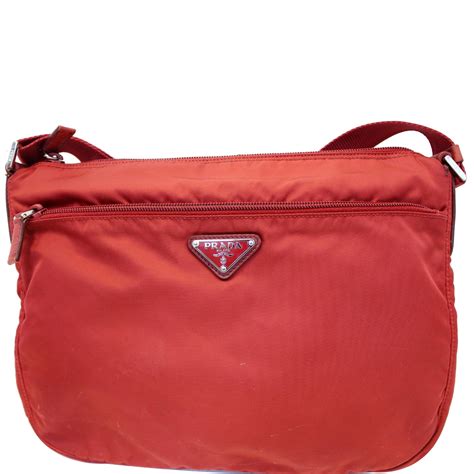 red prada camera bag|Prada cross body bag nylon.